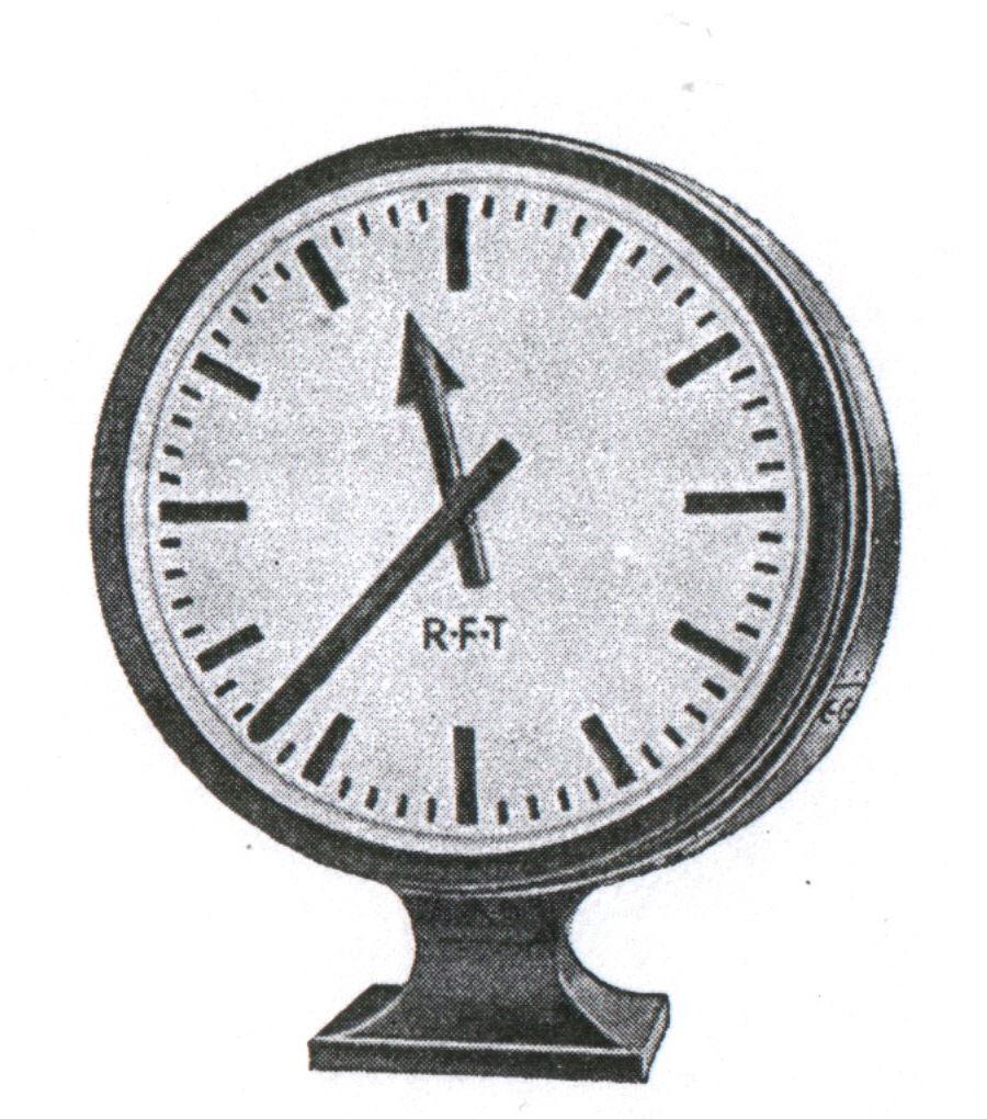 RFT Außennebenuhr